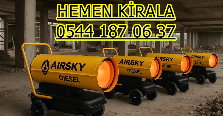 Altındağ ve Etimesgut MAZOTLU ELEKTRİKLİ ISIMAK ISITICI KİRALAMA