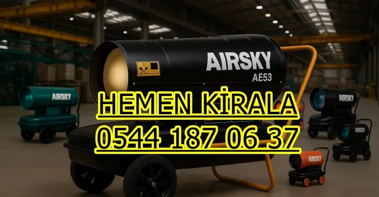 Çekmeköy ve Esenler ve Esenyurt MAZOTLU ELEKTRİKLİ ISIMAK ISITICI KİRALAMA