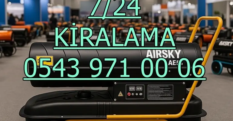 Pendik ve Sancaktepe ve Sarıyer MAZOTLU ELEKTRİKLİ ISIMAK ISITICI KİRALAMA