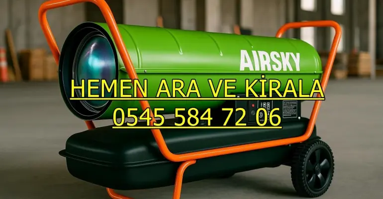 Silivri ve Sultanbeyli ve Sultangazi MAZOTLU ELEKTRİKLİ ISIMAK ISITICI KİRALAMA