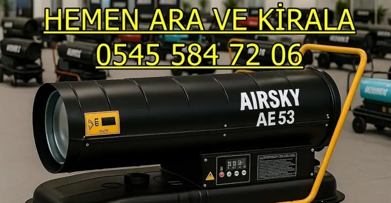 Tunceli Pertek Kiralık Mazotlu Isıtıcı Kiralama